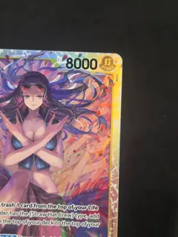One Piece Heroine’s Edition Nico Robin EB03-055 Super RareNM - Image 4