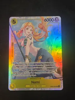 One Piece Heroine’s Edition Nami EB03-053 Super Rare SR NM - Image 1