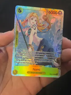 One Piece Heroine’s Edition Nami EB03-053 Super Rare SR NM - Image 2