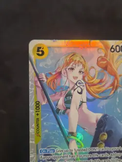 One Piece Heroine’s Edition Nami EB03-053 Super Rare SR NM - Image 3