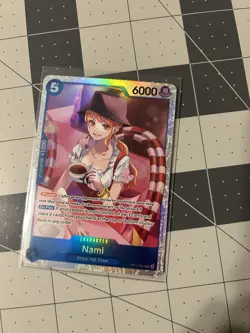 One Piece: Nami (054) OP11-054 A Fist of Divine Speed Foil Free Shipping - Image 2