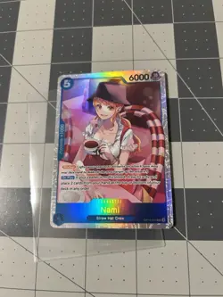 One Piece: Nami (054) OP11-054 A Fist of Divine Speed Foil Free Shipping - Image 4