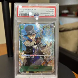 2025 ONE PIECE 3RD ANNIVERSARY TOURNAMENT 3 BROTHERS PACK WINNER SABO PSA 10 - Image 1