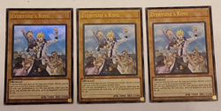 Yu-Gi-Oh Everyone's King Ultra Rare 1st edition 3 Card set SDCK-EN050 - Image 1