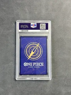 Sanji - 2023 One Piece Card Game JPN. OP04-Alternate Art OP04-104 #104 SR PSA 9 - Image 2