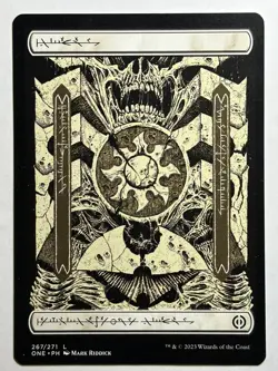 Plains () - Full Art Phyrexia: All Will Be One 267 LP-NM MTG Card - Image 1