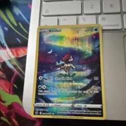 Pokemon Keldeo Ultra Rare Holo Card GG07/GG70 Crown Zenith 110 HP - Image 1