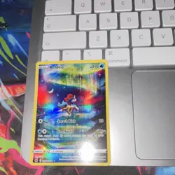 Pokemon Keldeo Ultra Rare Holo Card GG07/GG70 Crown Zenith 110 HP - Image 2