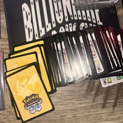 Pokemon Code Cards x100 Bulk stack 100 total card codes of Pokemon tcg UNUSED - Image 1