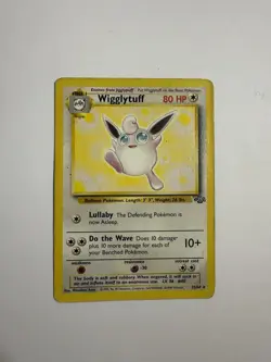 Pokemon TCG Wigglytuff Jungle Card 32/64 Regular Rare - Image 1