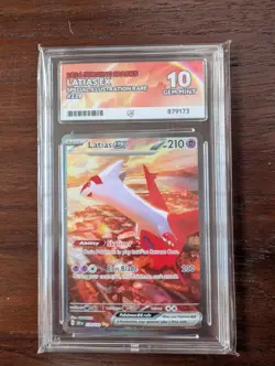 Pokemon Latias EX TCG Card #239/191 Surging Sparks Sir Ace Grading 10 - Image 1