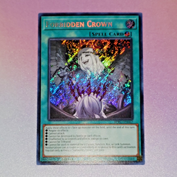 Yu-Gi-Oh Forbidden Crown BPRO-EN067 Secret Rare 1st Edition NM - Image 3