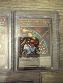 Yugioh Complete TN23 MP24 Exodia the Forbidden One set - Quarter **HOT** NM - Image 4