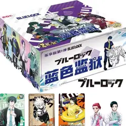 New BLUE LOCK Trading Card Game TCG Booster Box 30 Pack Anime CHAOKAHUI VOL 1 - Image 1