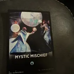 1x Jumpstart Theme Card - Mystic Mischief (4) MTG Dominaria United NM Magic Regu - Image 1
