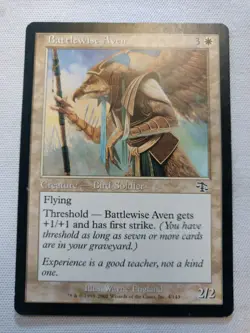 1x Battlewise Aven Magic The Gathering Judgement Card Light Play x1 - Image 1