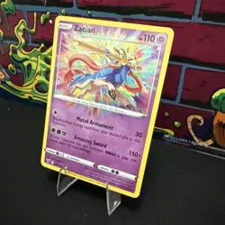 Zacian 082/185 Vivid Voltage NM Holo Foil Amazing Rare Pokemon Card - Image 3