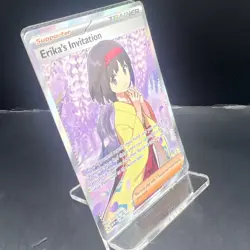 Pokemon Card Erika's Invitation 196/165 Ultra Rare Scarlet & Violet 151 NM - Image 2