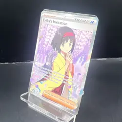 Pokemon Card Erika's Invitation 196/165 Ultra Rare Scarlet & Violet 151 NM - Image 3