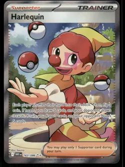 Pokemon Cards Harlequin 163/086 White Flare Ultra Rare NM - Image 1