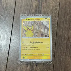 8x Pokemon Scarlet & Violet Pikachu At The Museum Promo Card | QUICK POSTAGE 📦 - Image 2