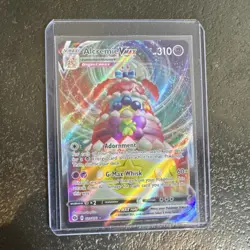 Pokemon Alcremie VMAX Champions Path Full Art Ultra Rare Holo 310 HP English - Image 2