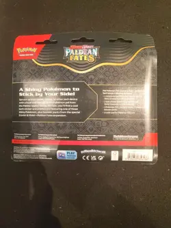 Pokemon - Scarlet & Violet Paldean Fates Tech Sticker Blister - Greavard SEALED - Image 2