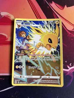 Jolteon TG04/TG30 Pokemon Brilliant Stars Sword & Shield Full Art Rare - Image 1