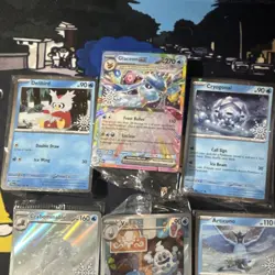 Pokemon TCG Promo Holo Regular Lot 8x Delibird Glaceon Pikachu Crabominable - Image 3