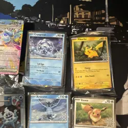 Pokemon TCG Promo Holo Regular Lot 8x Delibird Glaceon Pikachu Crabominable - Image 4