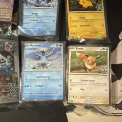 Pokemon TCG Promo Holo Regular Lot 8x Delibird Glaceon Pikachu Crabominable - Image 5