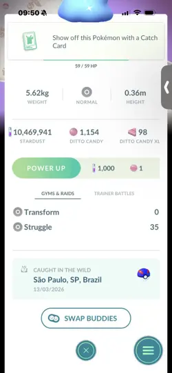 Pokemon Go Shiny Ditto Hat ( Background) - Image 2