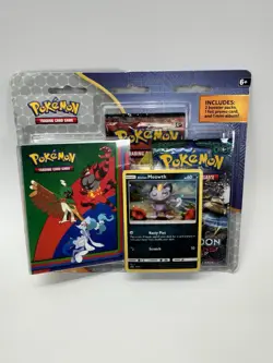 2017 Pokemon Blister 2 Packs Sealed Steam Siege Sun & Moon Guardians Rising RARE - Image 1