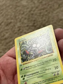 Pokemon Tangela 66/102 1st Edition (Shadowless) Near Mint - Image 2