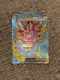 Pokemon Heartflame Mask Ogerpon ex 148/131 Prismatic Evolutions SIR Holo NM - Image 2