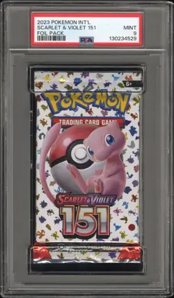 Pokemon Scarlet & Violet 151 SEALED Booster Pack PSA 9 MINT - Image 1