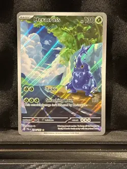 Pokemon - Heracross 194/193 Illustration Rare - Paldea Evolved - Image 1
