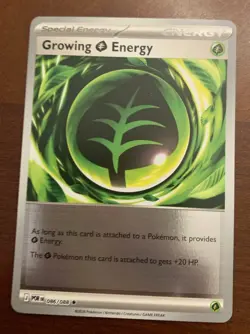 Growing Energy Reverse Holofoil [NM] - ME03: Perfect Order 086/088 Pokemon TCG - Image 1