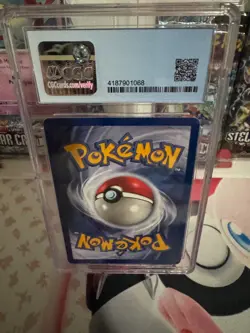 Cgc 6.5 Lapras 10/62 Holo Rare Pokemon Fossil unlimited 1999 Vintage Wotc - Image 2