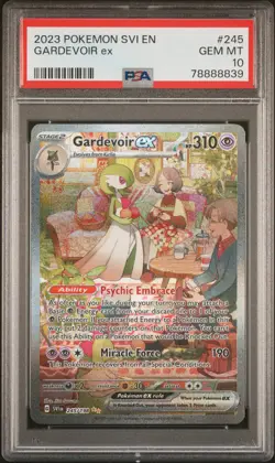2023 Pokemon Scarlet & Violet #245 Gardevoir Ex Special Illustration Rare PSA 10 - Image 1