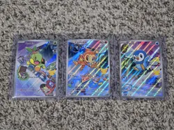 Pokemon 2026 First Partner Illustration Collection Series 1 Promos Set 40-42 - Image 1