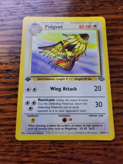 PL - Pokemon TCG Pidgeot Jungle 24/64 Regular 1st Edition Rare - Image 1