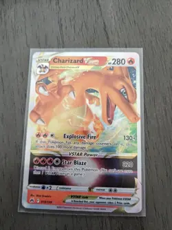 Pokemon TCG Charizard VSTAR Crown Zenith 019/159 Holo Ultra Rare - Image 1