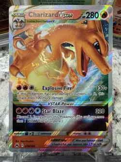 Pokemon TCG Charizard VSTAR Crown Zenith 019/159 Holo Ultra Rare - Image 1