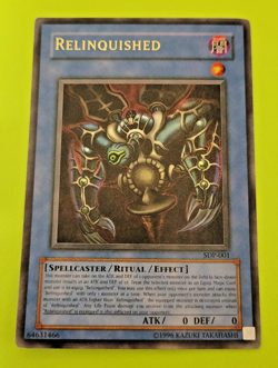 Yu-Gi-Oh Relinquished Ultra Rare SDP-001 Played - Image 1