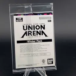 SEALED UNION ARENA MIKASA ACKERMAN UEPR/AOT-1-023 FOIL WINNER ENGLISH CARD - Image 2