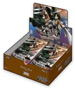 ENGLISH Union Arena Attack on Titan Booster Box UE10BT FACTORY SEALED! - Image 1