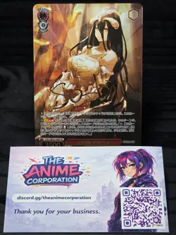 Signed Weiss Schwarz Overlord Premium Booster OVL/SE54-54SP SP Albedo - Image 1