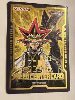 Yami Yugi/Atem & Dark Magician Duel Devastator Promo Field Center Card NM Yugioh - Image 1
