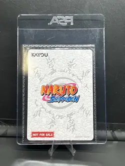 Naruto Shippuden - Naruto Uzumaki PSA Magazine Promo Card Sealed - Image 2